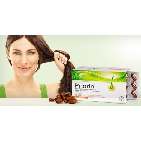  Приорин Priorin INTENSE Bayer капсули против косопад 180бр